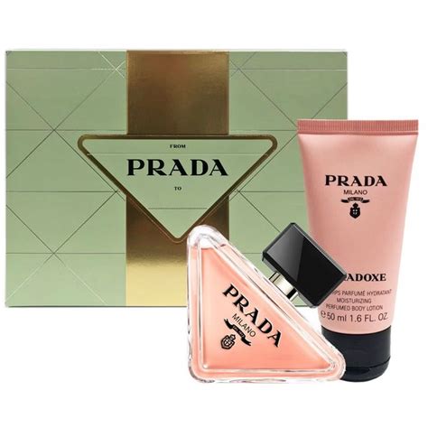 prada milano paradoxe body lotion|prada paradoxe perfume set.